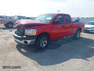 2006 Dodge Ram 1500 ST with VIN 1D7HA18K16J218887, listed as a IAAI auction lot 41532322 with 110,028 mi miles. Bid and sale history available at carsss.com. Image 2.