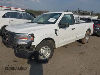 2022 Ford F-150 XL with VIN 1FTMF1CB2NKD95281, listed as a IAAI auction lot 41684433 with 1 mi miles. Bid and sale history available at carsss.com. Image 21.