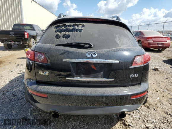 2004 Infiniti FX35 with VIN JNRAS08U84X106182, listed as a Copart auction lot 77893884 with 175,817 mi miles and Salvage Title. Bid and sale history available at carsss.com. Image 6.