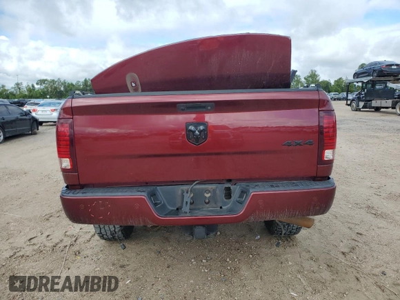 2018 Ram 2500 Laramie with VIN 3C6UR5NJ5JG286731, listed as a Copart auction lot 71109994 with 73,742 mi miles and Salvage title. Bid and sale history available at DreamBid. Image 6.