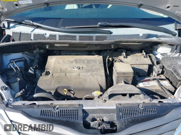 2012 Toyota Sienna XLE with VIN 5TDDK3DC6CS044409, listed as a IAAI auction lot 42409389 with 231,567 mi miles and . Bid and sale history available at DreamBid. Image 10.