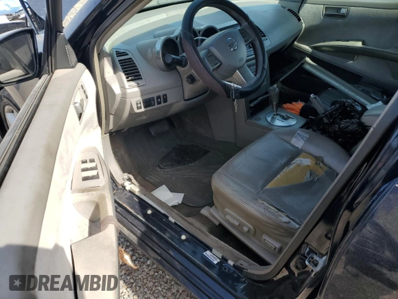 2004 Nissan Maxima SL with VIN 1N4BA41E34C849511, listed as a Copart auction lot 48497115 with 130,144 mi miles and Salvage title. Bid and sale history available at DreamBid. Image 8.