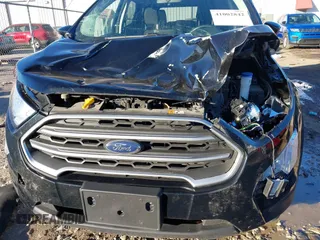 2021 Ford EcoSport SE with VIN MAJ3S2GE1MC442350, listed as a IAAI auction lot 41002842 with 54,973 mi miles and . Bid and sale history available at carsss.com. Image 6.