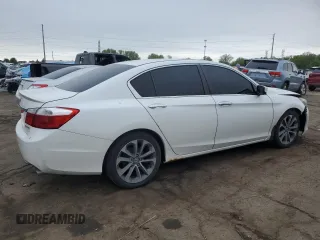 2015 Honda Accord Sport with VIN 1HGCR2F5XFA259858, listed as a Copart auction lot 56637275 with 99,136 mi miles and Clean Title. Bid and sale history available at DreamBid. Image 3.