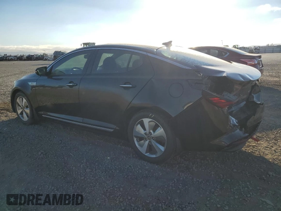 2014 Kia Optima Hybrid EX with VIN KNAGN4AD0E5068363, listed as a Copart auction lot 75881804 with 60,862 mi miles and Salvage Title. Bid and sale history available at carsss.com. Image 2.