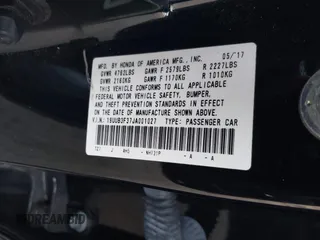 2018 Acura TLX with VIN 19UUB3F37JA001027, listed as a IAAI auction lot 41397902 with 61,999 mi miles. Bid and sale history available at carsss.com. Image 9.