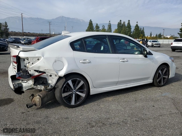 2017 Subaru Impreza Sport with VIN 4S3GKAM67H3622750, listed as a Copart auction lot 43446305 with 93,769 mi miles and Salvage Title. Bid and sale history available at carsss.com. Image 3.