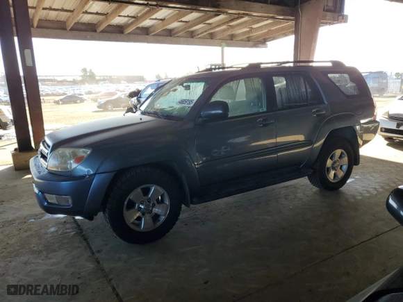 2005 Toyota 4Runner SR5 with VIN JTEZU14R658037276, listed as a Copart auction lot 46859195 with 250,926 mi miles and Clean Title. Bid and sale history available at carsss.com. Image 1.