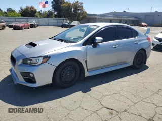 2016 Subaru WRX STI with VIN JF1VA2V60G9828315, listed as a Copart auction lot 56829995 with 119,261 mi miles and Salvage title. Bid and sale history available at DreamBid. Image 1.
