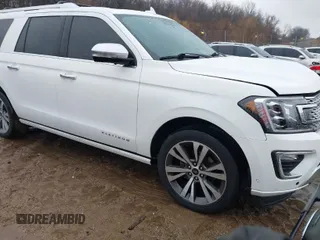 2020 Ford Expedition Max Platinum с VIN 1FMJK1MT6LEA05568, выставлен на аукционе IAAI как лот 41227545 с пробегом 67 970 миль миль и . История ставок и продаж доступна на DreamBid. Изображение 1.