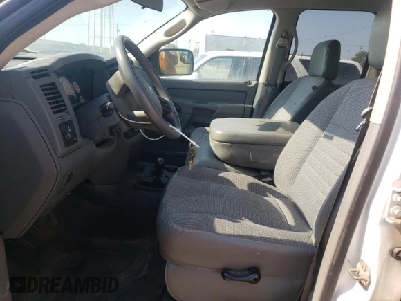 2007 Dodge 2500 SLT with VIN 3D7KS28D07G828129, listed as a Copart auction lot 62472895 with 306,849 mi miles and Clean title. Bid and sale history available at DreamBid. Image 7.