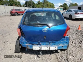 2008 Toyota Yaris with VIN JTDJT923885206351, listed as a Copart auction lot 72245144 with 262,643 mi miles and Salvage Title. Bid and sale history available at DreamBid. Image 6.