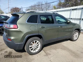 2019 Jeep Cherokee Latitude with VIN 1C4PJLCB0KD448342, listed as a Copart auction lot 51621495 with 86,551 mi miles and Salvage Title. Bid and sale history available at carsss.com. Image 3.
