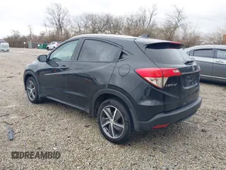 2021 Honda HR-V EX with VIN 3CZRU6H50MM717686, listed as a IAAI auction lot 41735102 with 87,258 mi miles. Bid and sale history available at carsss.com. Image 3.