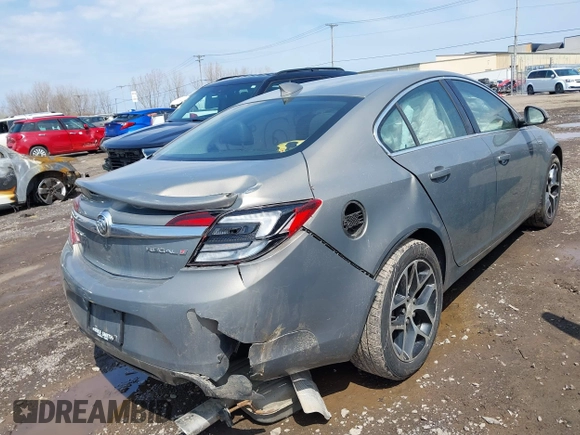 2017 Buick Regal Sport Touring z VIN 2G4GL5EX3H9142137, wystawiony jako IAAI lot #42108430 z przebiegiem 110 505 mil mil oraz . Historia ofert i sprzedaży dostępna na DreamBid. Obrazek 4.