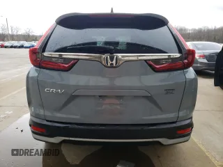 2020 Honda CR-V EX-L with VIN 2HKRW1H85LH405624, listed as a Copart auction lot 49845785 with 57,485 mi miles and Salvage Title. Bid and sale history available at carsss.com. Image 6.