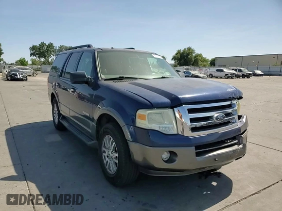 2007 Ford Expedition XLT with VIN 1FMFU15527LA85632, listed as a Copart auction lot 61855455 with 177,899 mi miles and Salvage title. Bid and sale history available at DreamBid. Image 14.
