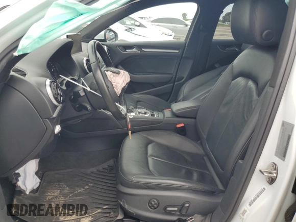 2016 Audi A3 2.0T Premium with VIN WAUB8GFF0G1027898, listed as a Copart auction lot 69743913 with 55,061 mi miles. Bid and sale history available at carsss.com. Image 7.