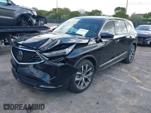 2024 Acura MDX Technology z VIN 5J8YD9H42RL002395, wystawiony jako IAAI lot #41952977 z przebiegiem 24 980 mil mil oraz . Historia ofert i sprzedaży dostępna na DreamBid. Obrazek 2.