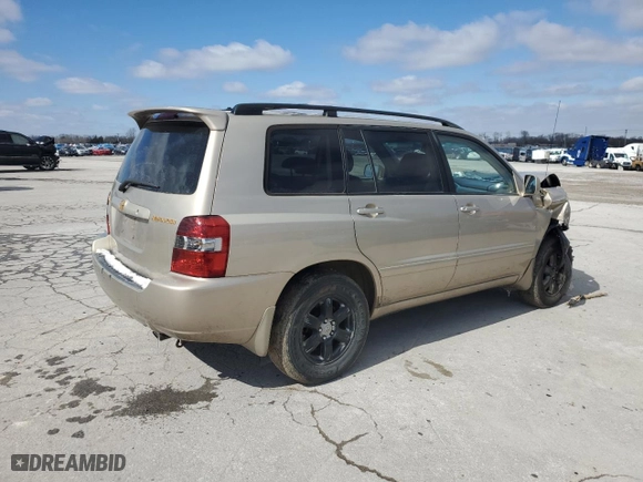 2004 Toyota Highlander with VIN JTEDP21A040018595, listed as a Copart auction lot 45626765 with 279,359 mi miles and Salvage Title. Bid and sale history available at carsss.com. Image 3.