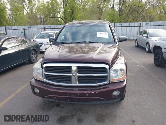 2005 Dodge Durango SLT with VIN 1D4HB48N05F585223, listed as a IAAI auction lot 42091044 with 137,885 mi miles and . Bid and sale history available at DreamBid. Image 6.