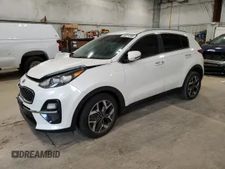 2020 Kia Sportage EX with VIN KNDPN3AC6L7802963, listed as a Copart auction lot 59015265 with 84,434 mi miles and Salvage title. Bid and sale history available at DreamBid. Image 1.