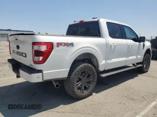 2022 Ford F-150 XL with VIN 1FTFW1E85NFA47493, listed as a Copart auction lot 56224385 with 51,614 mi miles and Clean Title. Bid and sale history available at DreamBid. Image 3.