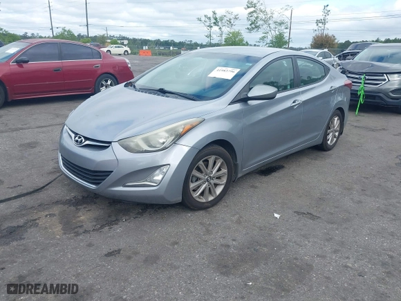 2015 Hyundai Elantra SE with VIN 5NPDH4AE9FH633720, listed as a IAAI auction lot 41983796 with 141,810 mi miles. Bid and sale history available at carsss.com. Image 17.
