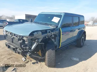 2023 Ford Bronco с VIN 1FMEE5DH3PLB53030, выставлен на аукционе IAAI как лот 41485605 с пробегом 38 808 миль миль и . История ставок и продаж доступна на DreamBid. Изображение 17.
