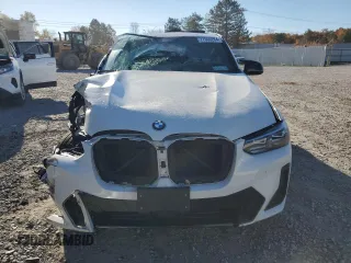 2023 BMW X4 M40i with VIN 5UX43DT05P9N61777, listed as a Copart auction lot 77600264 with 0 mi miles and Salvage Title. Bid and sale history available at carsss.com. Image 5.