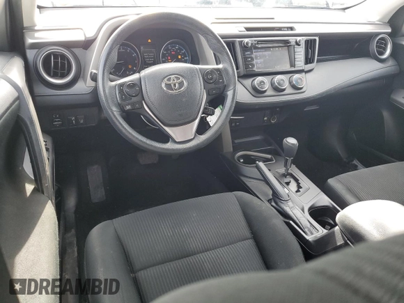 2018 Toyota RAV4 LE with VIN 2T3BFREVXJW741009, listed as a Copart auction lot 46268685 with 53,467 mi miles and Salvage Title. Bid and sale history available at DreamBid. Image 8.