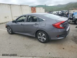 2019 Honda Civic Sedan LX with VIN 2HGFC2F63KH568820, listed as a Copart auction lot 51085635 with 50,759 mi miles and Salvage Title. Bid and sale history available at carsss.com. Image 2.