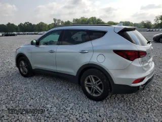 2018 Hyundai Santa Fe 2.4L with VIN 5XYZUDLBXJG534926, listed as a Copart auction lot 64010365 with 98,350 mi miles and Salvage title. Bid and sale history available at DreamBid. Image 2.