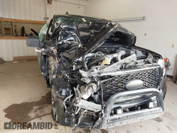 2020 Ford F-150 XL with VIN 1FTEX1EP7LFA55270, listed as a IAAI auction lot 41395779 with 68,816 mi miles. Bid and sale history available at carsss.com. Image 1.