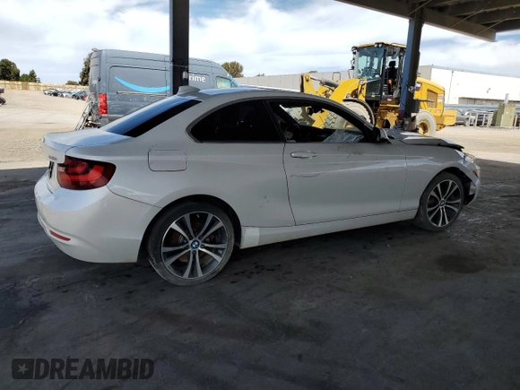 2016 BMW 2 Series 228i with VIN WBA1F9C57GV545699, listed as a Copart auction lot 52920485 with 0 mi miles and Clean Title. Bid and sale history available at carsss.com. Image 3.