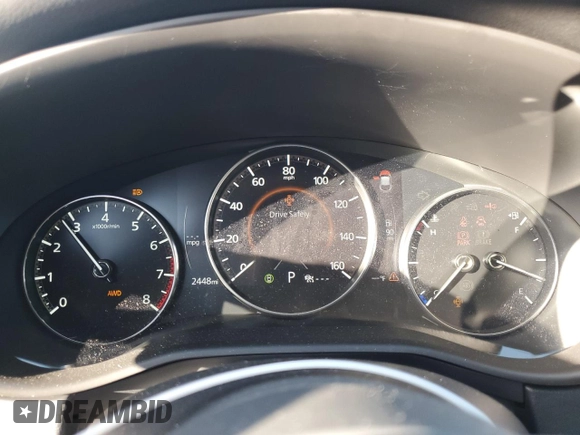 2025 Mazda CX-30 S with VIN 3MVDMBAM5SM751984, listed as a Copart auction lot 43232255 with 2,448 mi miles and Salvage title. Bid and sale history available at DreamBid. Image 9.