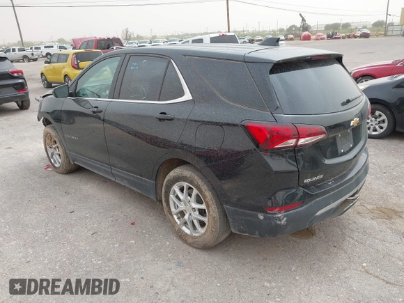 2024 Chevrolet Equinox LT with VIN 3GNAXUEG9RL244296, listed as a IAAI auction lot 42124390 with 36,135 mi miles and . Bid and sale history available at DreamBid. Image 3.