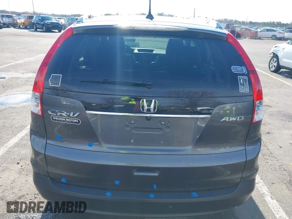 2013 Honda CR-V EX-L with VIN 2HKRM4H75DH660774, listed as a IAAI auction lot 41800719 with 166,647 mi miles. Bid and sale history available at carsss.com. Image 16.