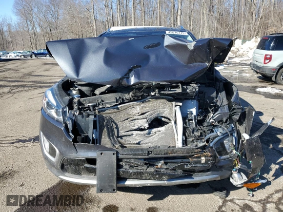 2018 Kia Sorento EX with VIN 5XYPHDA5XJG422216, listed as a Copart auction lot 45676175 with 106,771 mi miles and Salvage Title. Bid and sale history available at carsss.com. Image 5.