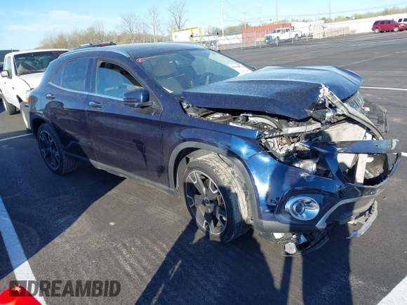 2018 Mercedes-Benz GLA 250 z VIN WDCTG4EB8JJ453945, wystawiony jako IAAI lot #41864754 z przebiegiem 62 890 mil mil oraz . Historia ofert i sprzedaży dostępna na DreamBid. Obrazek 1.