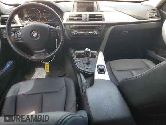 2015 BMW 3 Series 320i with VIN WBA3B1G59FNT01695, listed as a Copart auction lot 50655635 with 133,405 mi miles and Salvage Title. Bid and sale history available at carsss.com. Image 8.