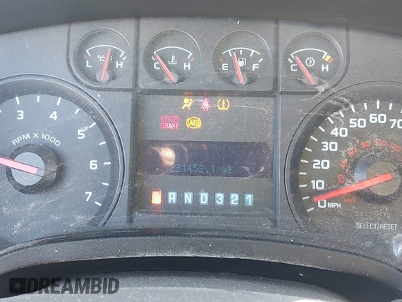2010 Ford F-150 XL with VIN 1FTFX1CV1AKA50138, listed as a IAAI auction lot 41782929 with 221,452 mi miles. Bid and sale history available at carsss.com. Image 15.