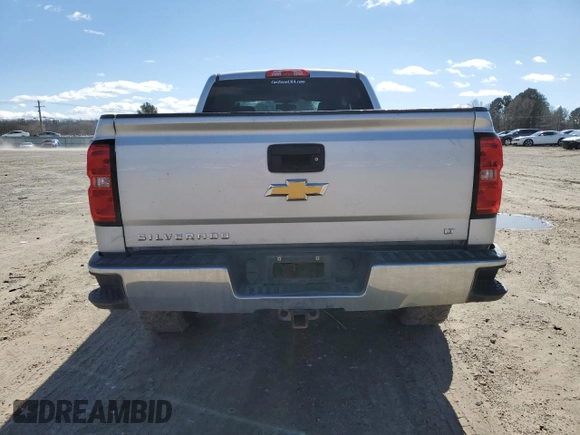 2018 Chevrolet Silverado 1500 LT with VIN 1GCVKREC6JZ193582, listed as a Copart auction lot 47824475 with 132,340 mi miles and Salvage Title. Bid and sale history available at DreamBid. Image 6.