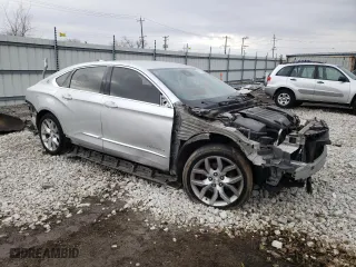 2015 Chevrolet Impala LTZ with VIN 2G1165S30F9260400, listed as a Copart auction lot 47607055 with 224,059 mi miles and Salvage Title. Bid and sale history available at carsss.com. Image 4.