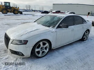 2012 Audi S4 Premium with VIN WAUFGCFL4CA024001, listed as a Copart auction lot 81002994 with 184,069 mi miles and Salvage Title. Bid and sale history available at carsss.com. Image 1.