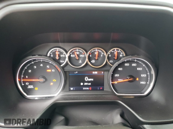 2021 Chevrolet Suburban LS with VIN 1GNSCBKD5MR392512, listed as a Copart auction lot 71238124 with 77,775 mi miles and Salvage Title. Bid and sale history available at DreamBid. Image 9.