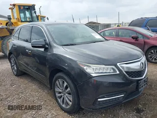 2014 Acura MDX Technology with VIN 5FRYD3H4XEB006413, listed as a IAAI auction lot 41889858 with 289,331 mi miles and . Bid and sale history available at carsss.com. Image 1.