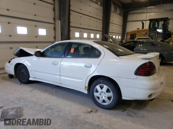 2004 Pontiac Grand Am SE1 with VIN 1G2NF52E74C198224, listed as a Copart auction lot 87881955 with 282,600 mi miles and Salvage Title. Bid and sale history available at carsss.com. Image 2.