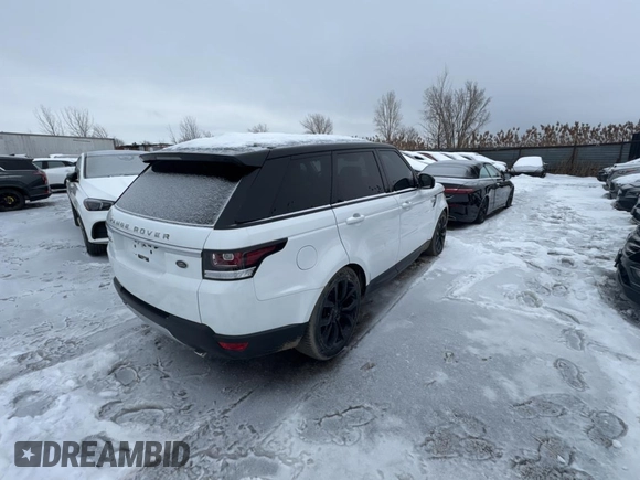 2017 Land Rover Range Rover Sport HSE with VIN SALWR2FK2HA131451, listed as a Copart auction lot 85452134 with 123,839 mi miles and Salvage Title. Bid and sale history available at carsss.com. Image 4.