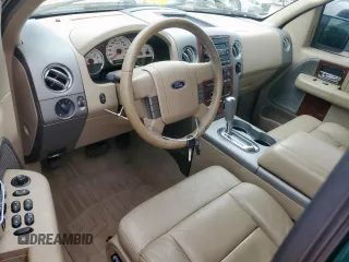2007 Ford F-150 XLT with VIN 1FTPW14V47KC44337, listed as a Copart auction lot 60933735 with 156,724 mi miles and Salvage title. Bid and sale history available at DreamBid. Image 8.
